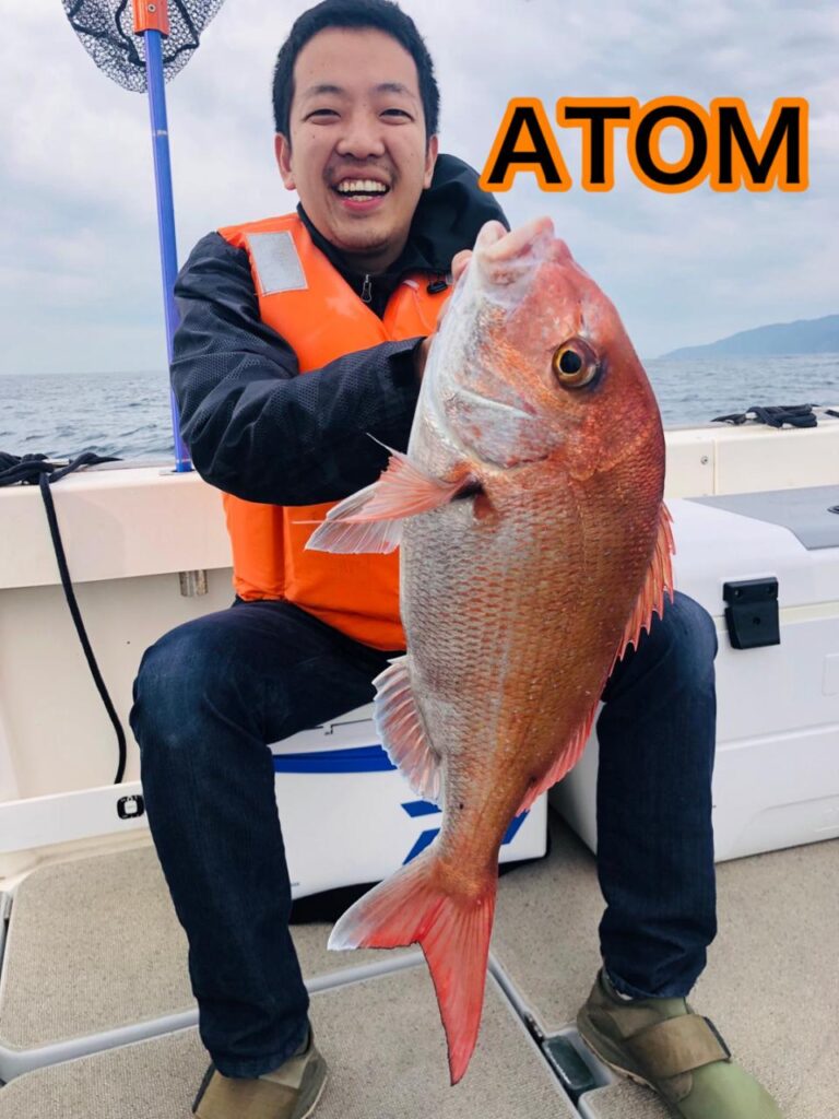 和歌山のタイラバ 遊漁船ATOM