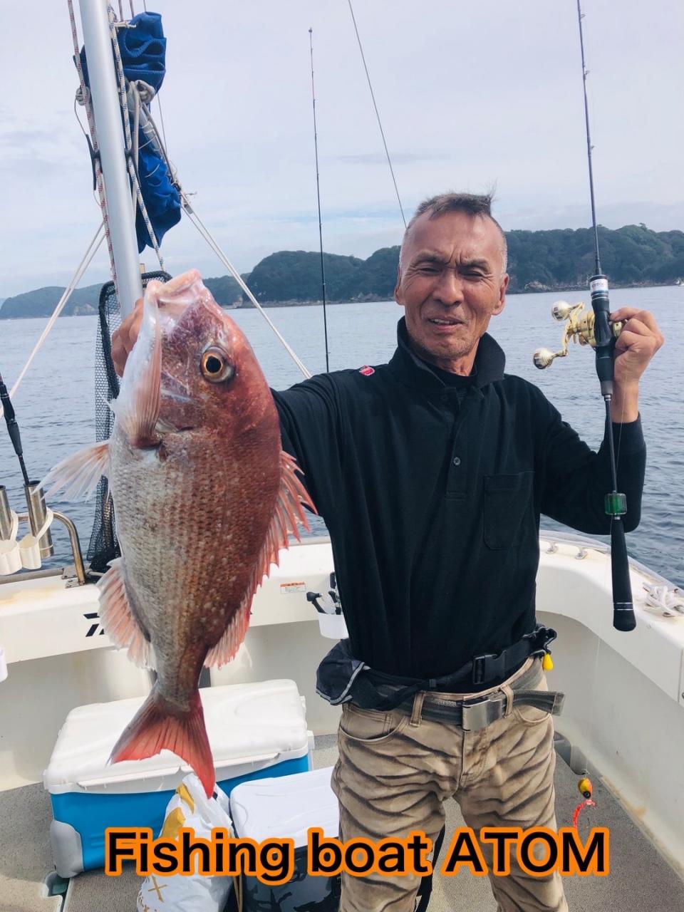 和歌山のタイラバ釣り船 遊漁船ATOM