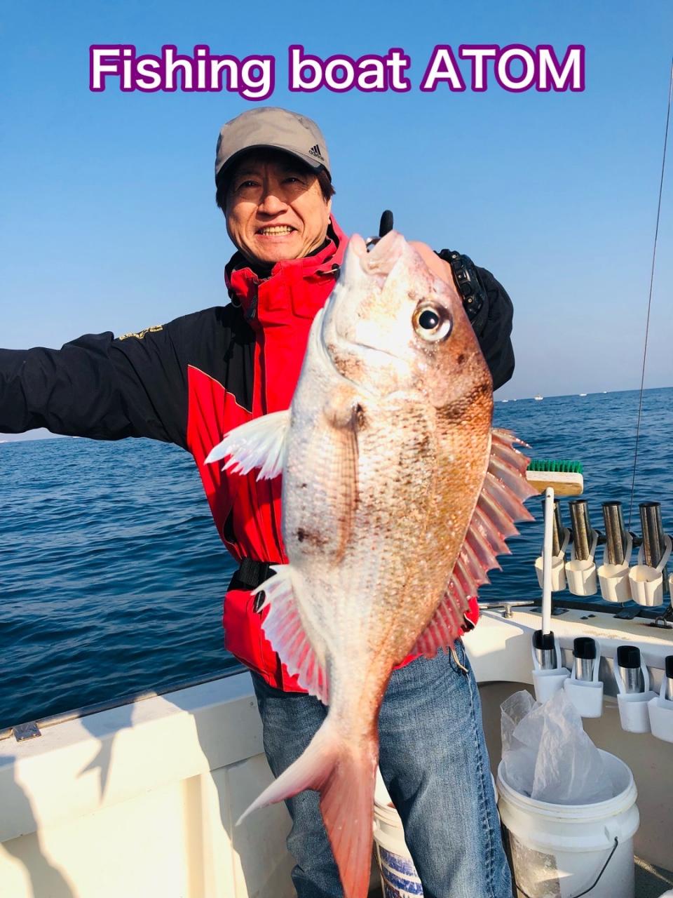 和歌山のタイラバ釣り船 遊漁船ATOM