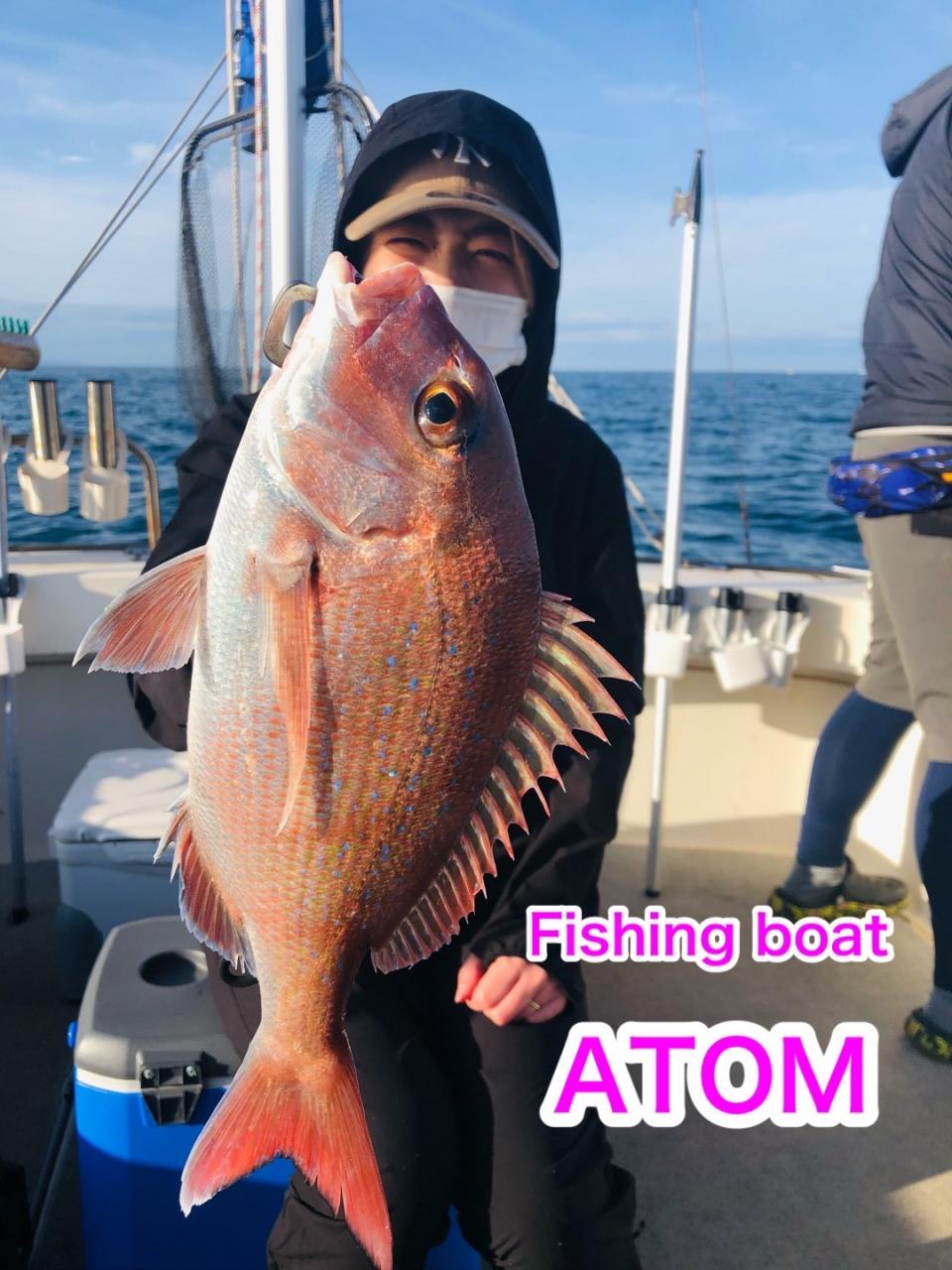 和歌山のタイラバ釣り船 遊漁船ATOM