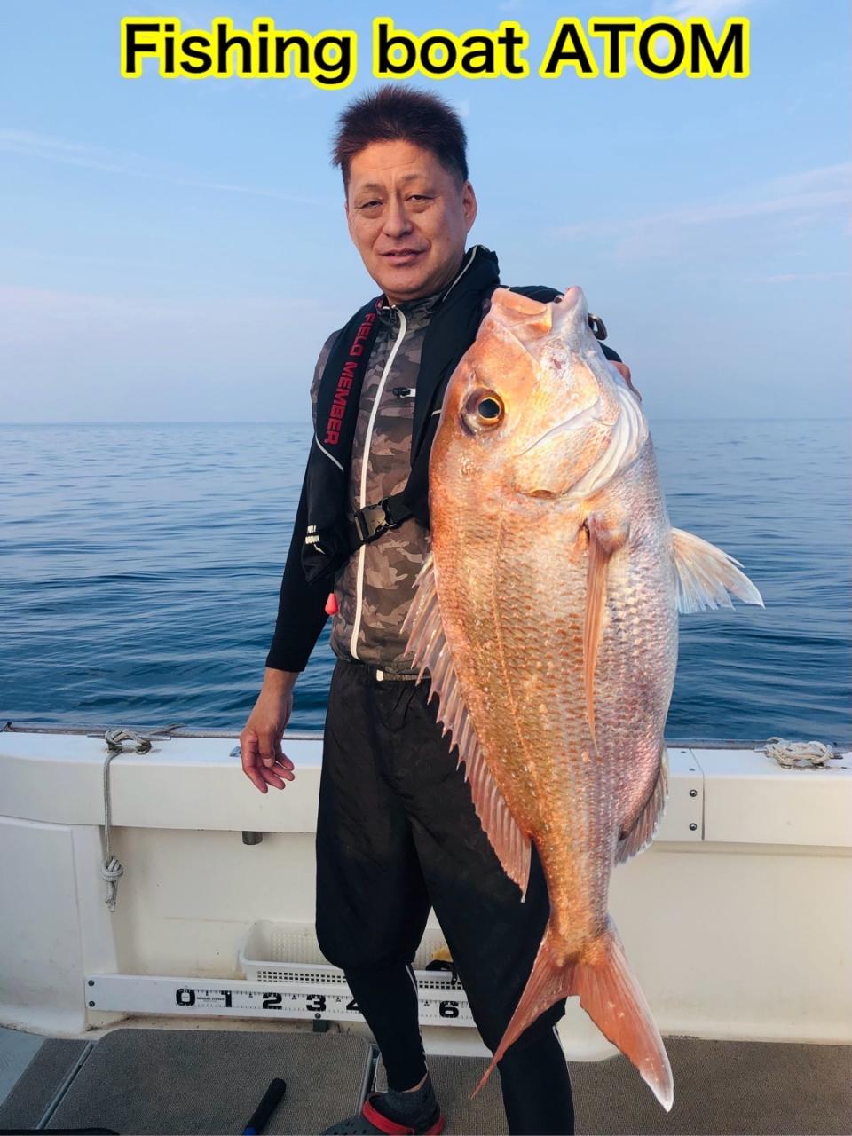 和歌山のタイラバ釣り船 遊漁船ATOM