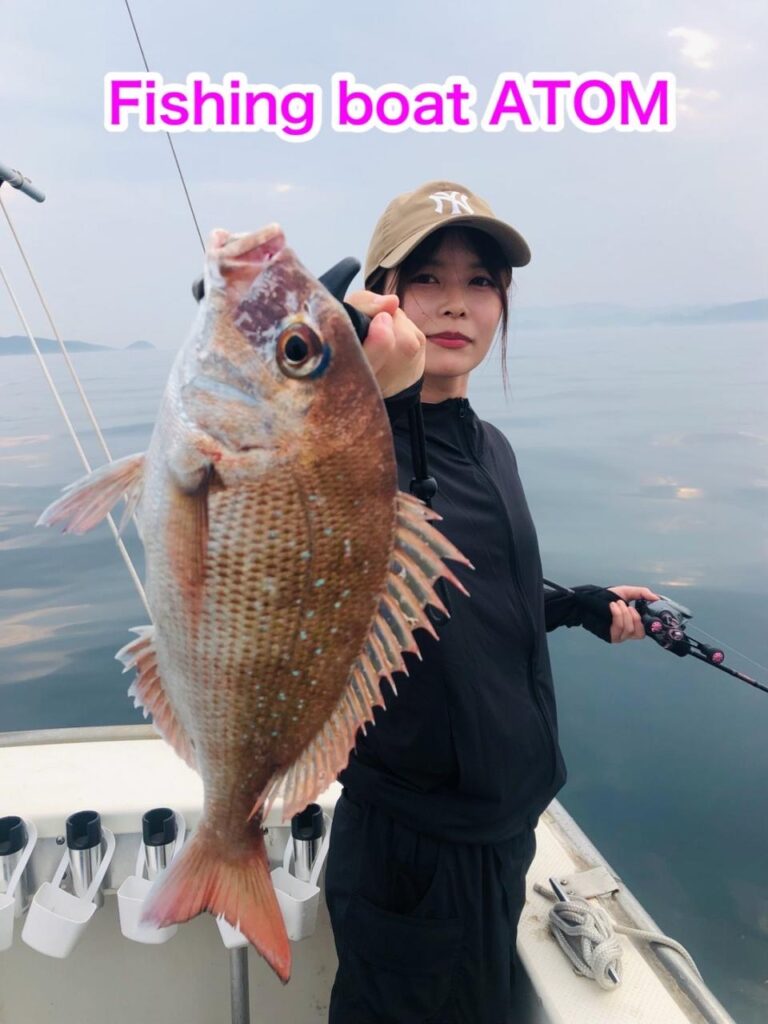 和歌山のタイラバ釣り船 遊漁船ATOM