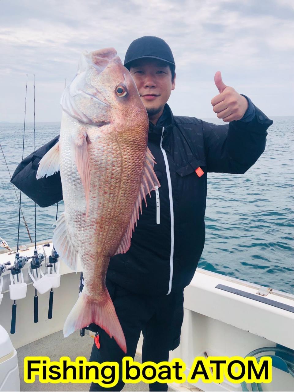 和歌山のタイラバ釣り船 遊漁船ATOM