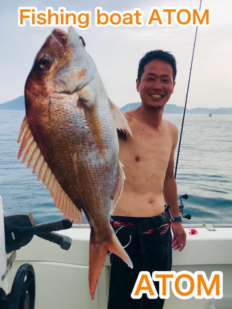 和歌山のタイラバ釣り船 遊漁船ATOM