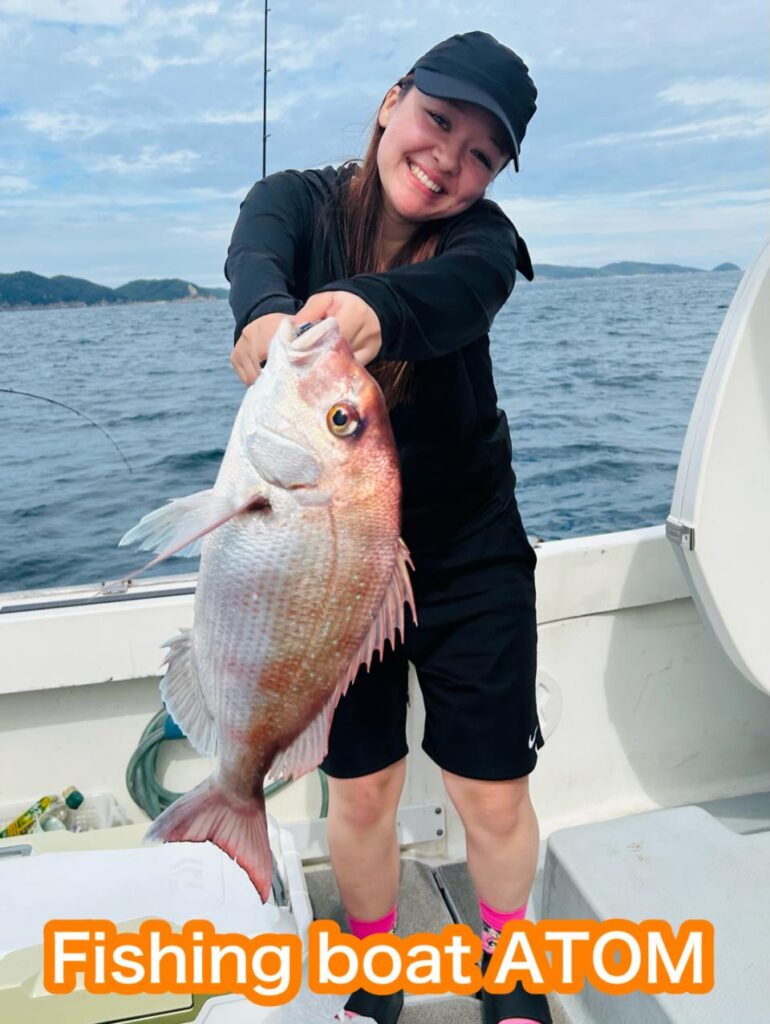 和歌山のタイラバ釣り船 遊漁船ATOM