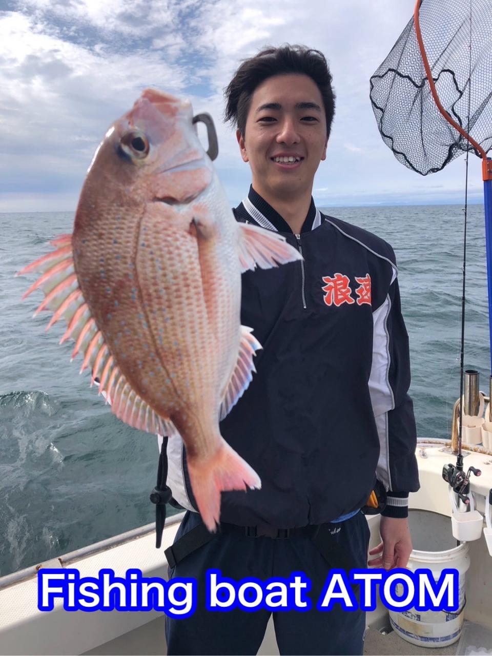 和歌山のタイラバ釣り船 遊漁船ATOM