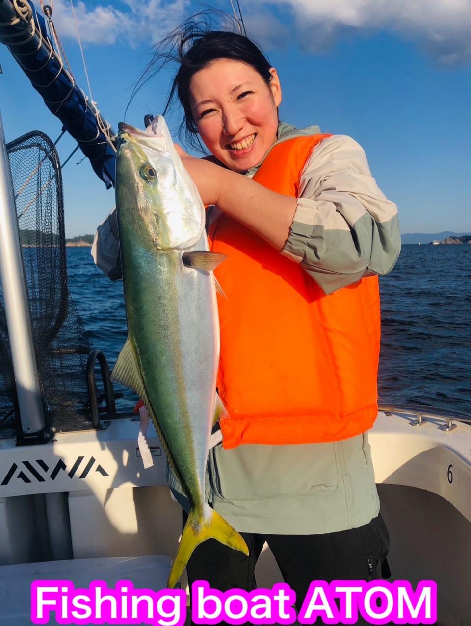 和歌山のタイラバ釣り船 遊漁船ATOM
