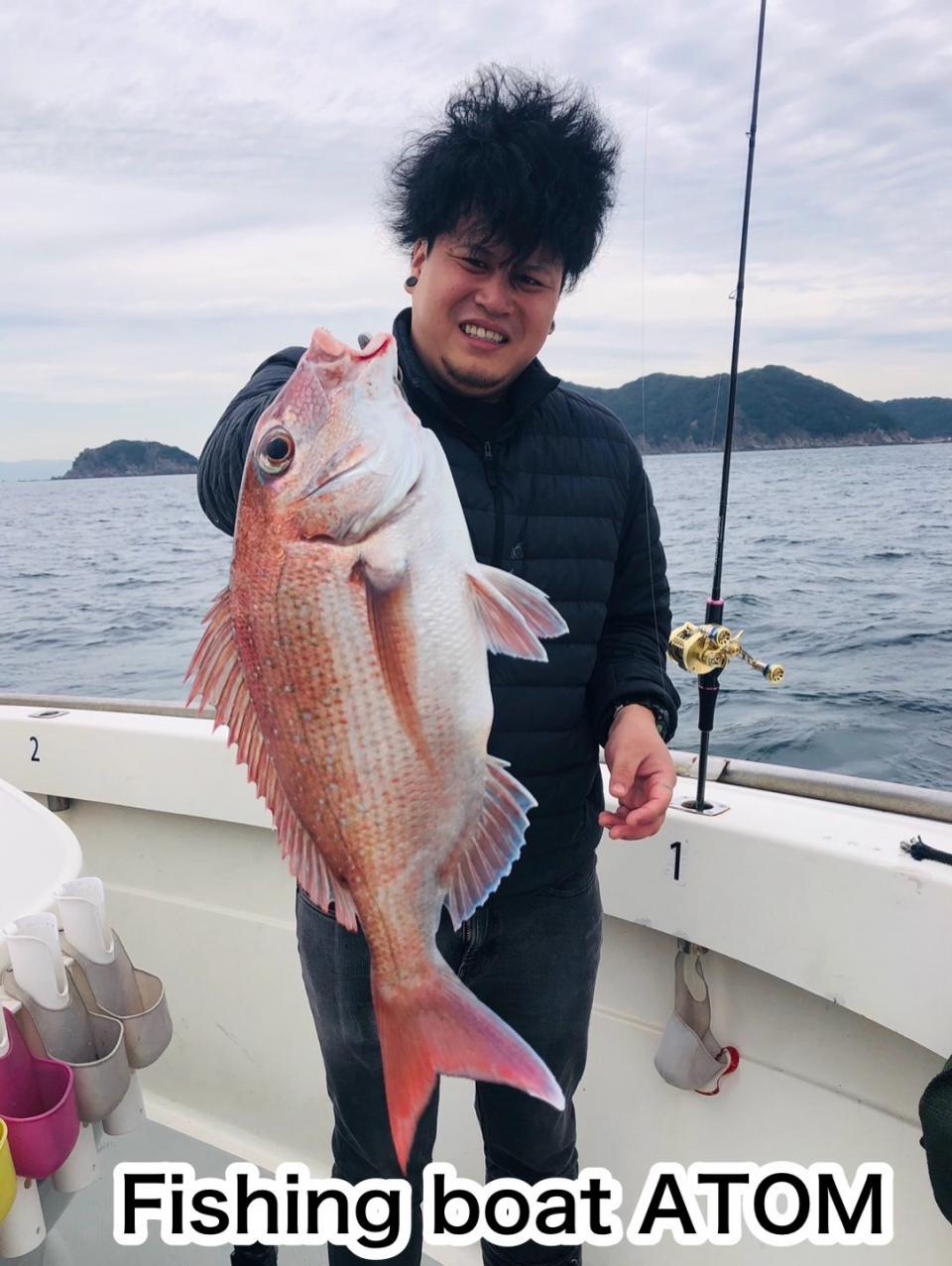 和歌山のタイラバ釣り船 遊漁船ATOM