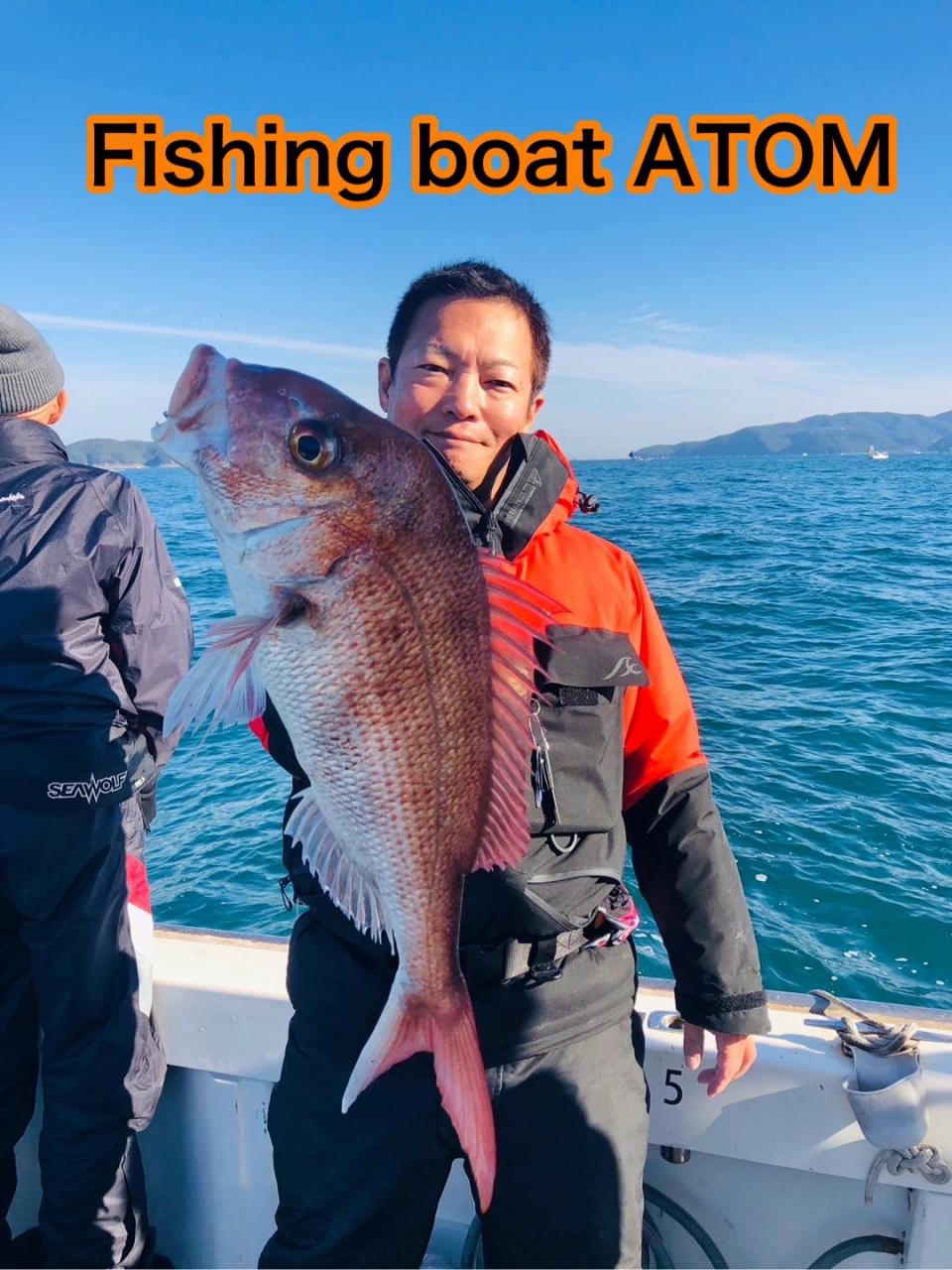 和歌山のタイラバ釣り船 遊漁船ATOM