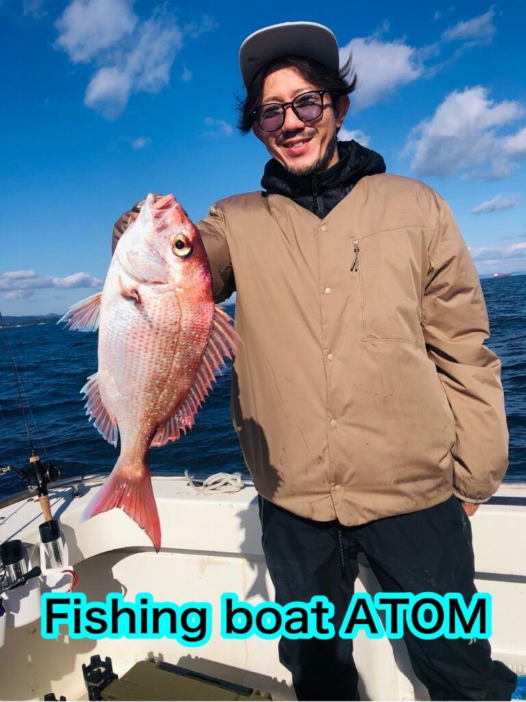 和歌山のタイラバ釣り船 遊漁船ATOM