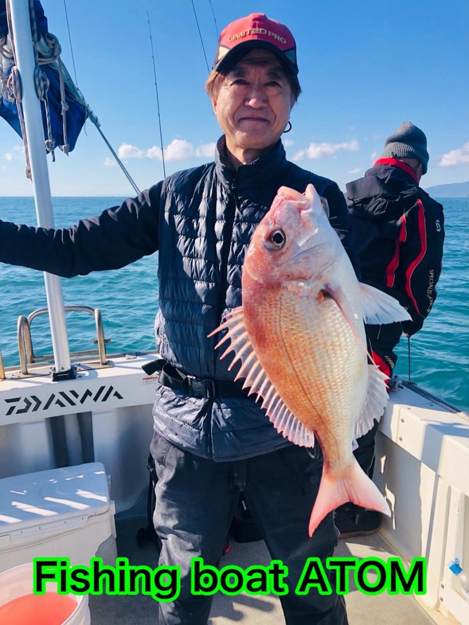 和歌山のタイラバ釣り船 遊漁船ATOM