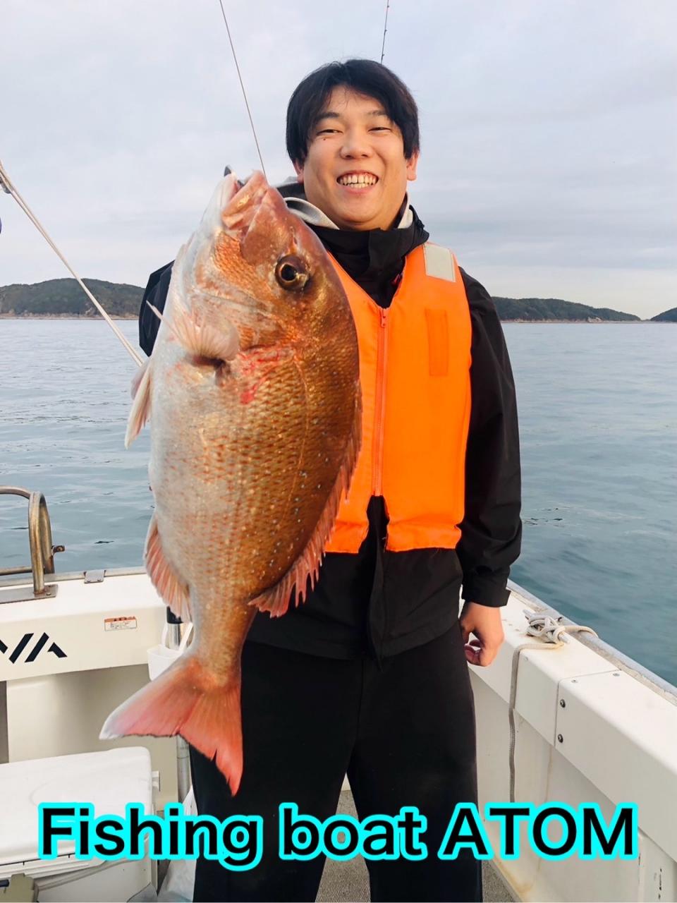 和歌山のタイラバ釣り船 遊漁船ATOM