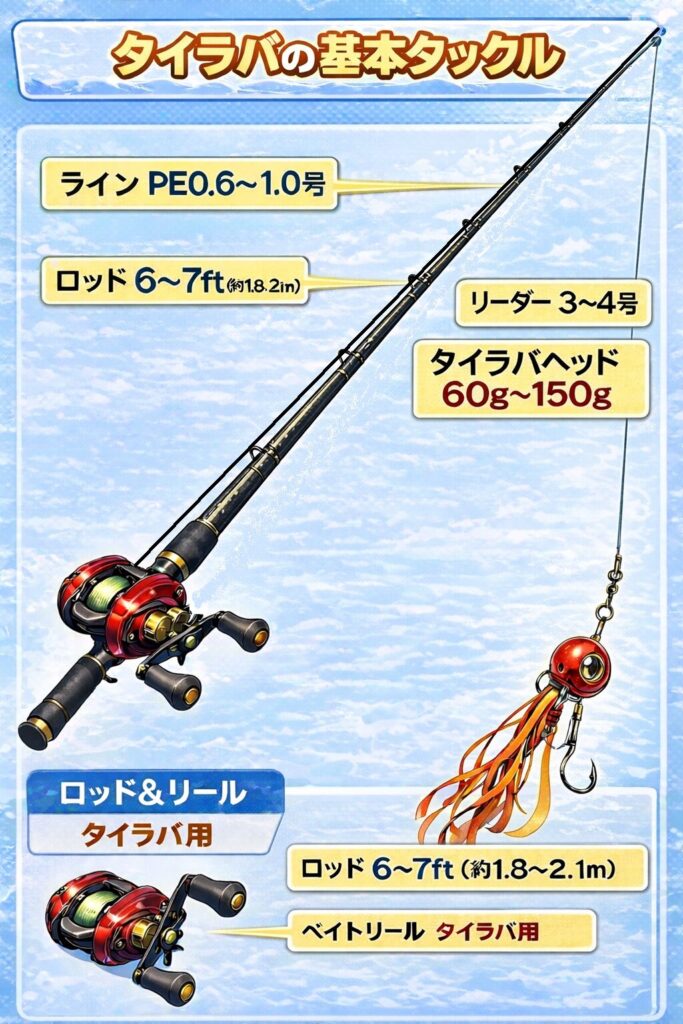 和歌山のタイラバ基本タックATOMのおすすめ