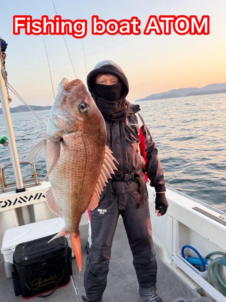 和歌山 タイラバ 遊漁船 ATOM
