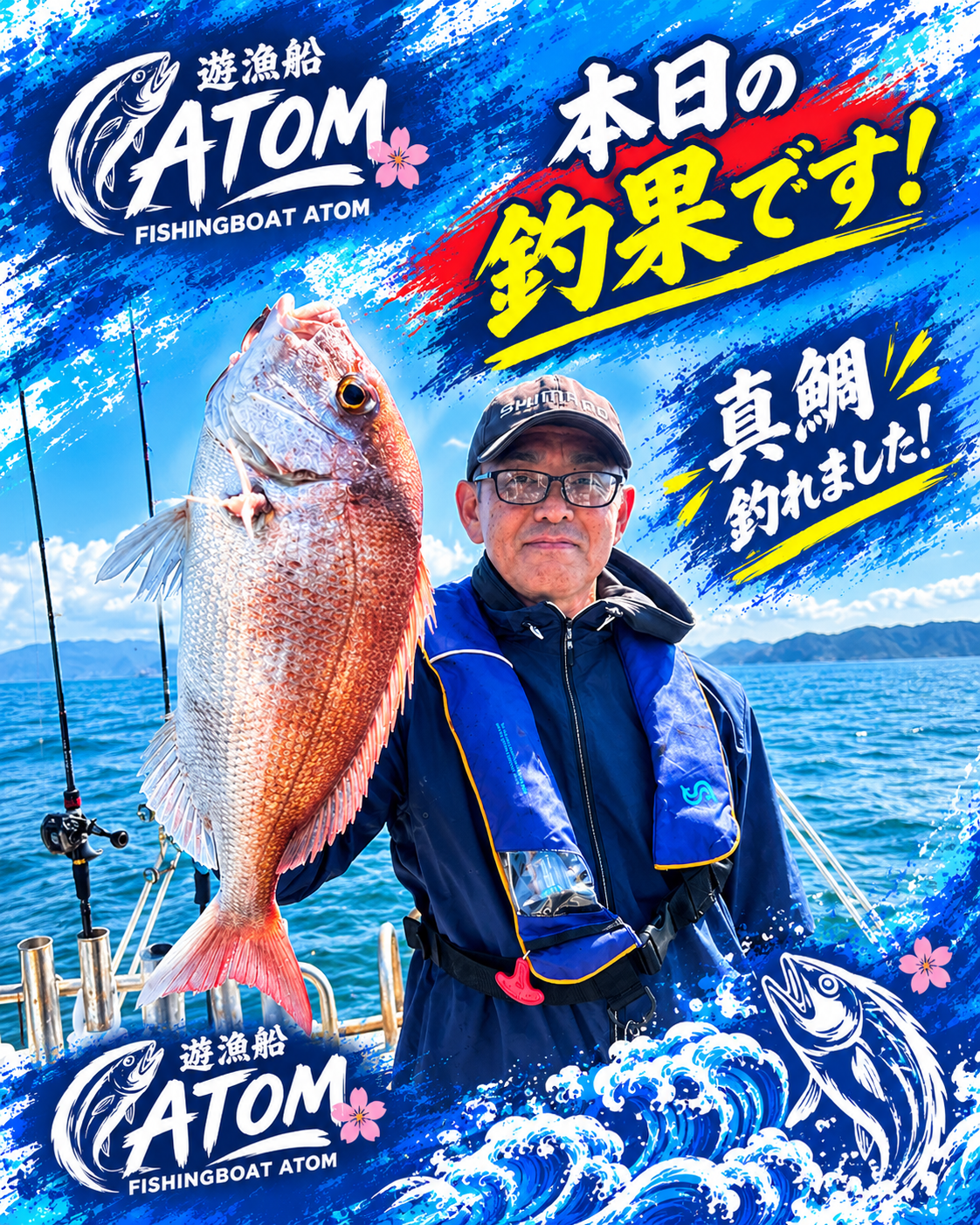 和歌山タイラバ遊漁船ATOM